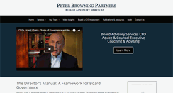 Desktop Screenshot of peterbrowning.com